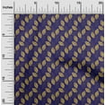 thumbnail image 1 of oneOone Cotton Poplin Fabric Leaves Block Print Sewing Fabric BTY 42 Inch Wide, 1 of 4