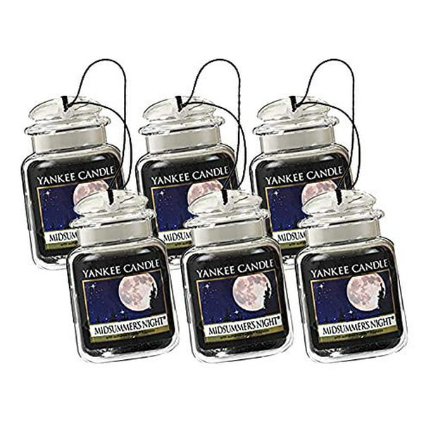 Yankee Candle Midsummer Night Ultimate Car Jar (Pack of 6) Walmart