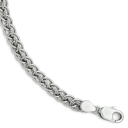 FJC Finejewelers Sterling Silver Polished Link Bracelet