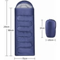 thumbnail image 2 of pc Adult Sleeping Bag, Simple Adult Sleeping Bag for 20°, Light Camping and Hiking, 2 of 2