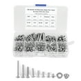 thumbnail image 1 of Vis de Tête de Poêle, Ensemble de Vis de Poêle à Large Application pour Réparateurs 180 Pcs 8-32UNC, 220 Pcs 4-40UNC, 250 Pcs 6-32UNC, 1 of 8