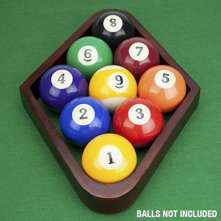 Billiard balls set illustration, 8 Ball Pool Table Billiards Rack