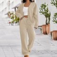 thumbnail image 2 of Sentmoon Trendy Outfits for Women 2025 Pullover Winter Clothing for Women Fashion Women Long Sleeve And Long Pants Casual 2PC Sets With Pockets Fall and Winter for Travel and Packable Convenience, 2 of 10