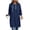 Navy, variant on Xaqiouau Womens Hooded Sweatshirt Dress Long Sleeve Pullover Hoodie Dress Casual Loose Tunic Dress with Kangaroo Pocket Fall Winter Outfit