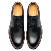 CMR CHAMARIPA Elevator Shoes For Men - Height Increasing Dress Shoes - Black Leather Derby Shoes For Men 8CM / 3.15 Inches Taller