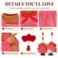 thumbnail image 5 of KuKeDi 23 Inch Porch Goose Outfit, Thanksgiving Fall Clothes for Garden Goose, 5 of 8