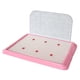 thumbnail image 1 of Bandeja de arena para mascotas, inodoro para perros con valla, bandeja de arena, soporte para almohadillas de entrenamiento, Rosado, 1 of 7
