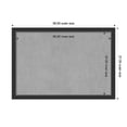 thumbnail image 4 of Amanti Art Corvino Black Narrow Framed Magnetic Board 39 x 27 in., 4 of 8