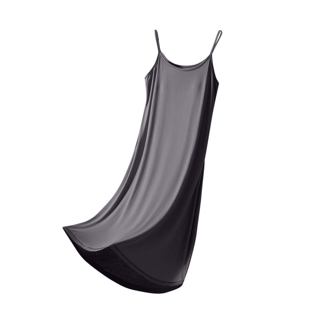 ShomPort Robe de Pyjama d'Été pour Femmes Respirante Sans Manches Robe de Détente Chemise de Nuit