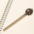 thumbnail image 3 of Love Book Accessories: Lace Bookmark in Antique Bronze - a Must-Have for Readers and Book Lovers, 3 of 5