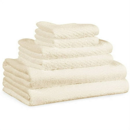 Flash-Dry Cotton Quick-Dry 6-Piece Towel Set