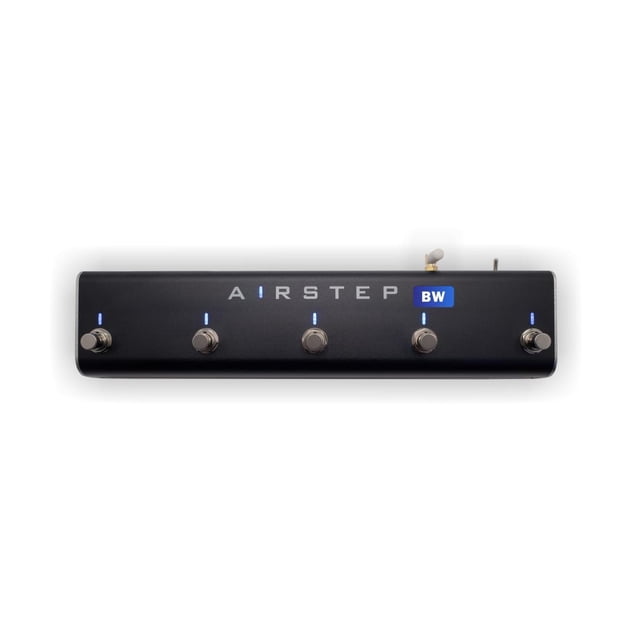 XSONIC Airstep BW Edition KATANA-AIR, controlador de pie WAZA-AIR con 5 interruptores de pie, 4 modo