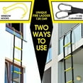 thumbnail image 2 of ISOP Fire Escape Ladder 2 - 3 Story 13 ft/25 ft | Rope Ladder Fire Escape for Homes 2d - 3rd Floor | Portable, Foldable & Compact | Emergency Ladder Suitable for Balcony, 2 of 5