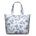 thumbnail image 1 of Sac de Voyage Rustique à Motif Floral, Léger, Grande Capacité, 1 of 5
