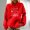 Red, variant on Amzcrzy Hoodies for Women Christmas Hoodie Women's Fashion Printing Long Sleeve Pocket Pullover Shirt Blouse Hooded Sweatshirts Pullover Hoodie Women's Sweatshirts and Hoodies L