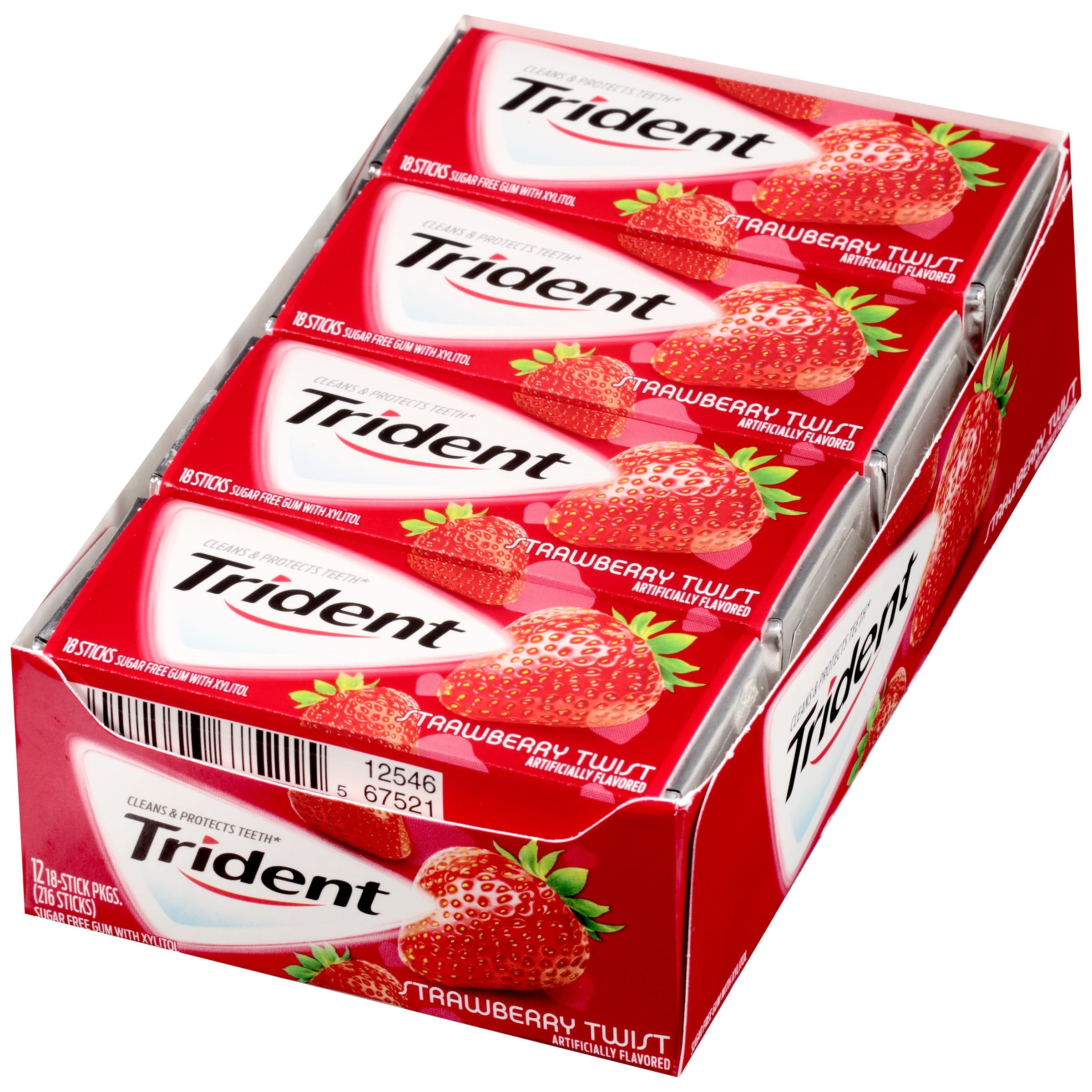 Miradent Xylitol Chewing Gum for Kids - Strawberry Flavour - Net