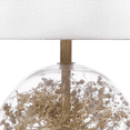 thumbnail image 4 of Bouclair Natural Dried Flowers Table Lamp, 4 of 10