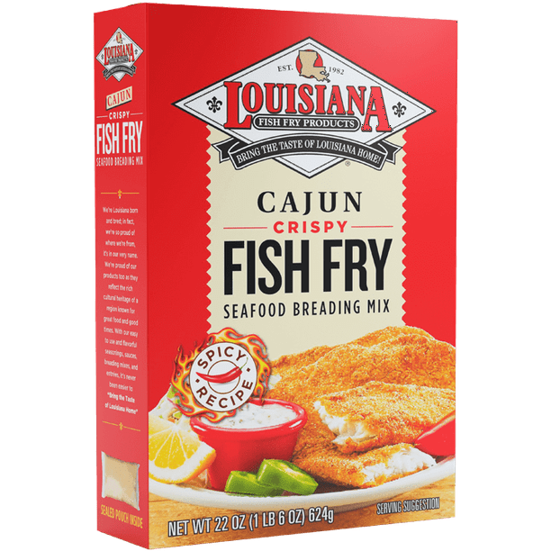 Louisiana Fish Fry New Orleans Style Seasoned Breading Mix 22oz