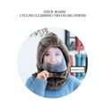 thumbnail image 3 of HLONK Full Face Mask Outdoor Sports Headwear Scarves Transparent Hooded Sdult Hat Winter Scarf Warm Full Face Scarf Cycling Scarves, 3 of 3