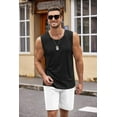 thumbnail image 3 of COOFANDY Mens Soft Sleeveless Bodybuilding T Shirts Cut Off Workout Muscle Casual Tank Top, 3 of 7