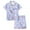 Light Blue, variant on Luvoko Child Pajamas Children Easter Casual Comfortable And Stylish Short Sleeved Sleepwear Set Baby Girls Cute Kids Clothes Sweat Outfits for Kids Girls Sweat Outfits Bundle Baby Girl Welcome Home