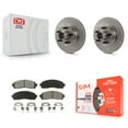 thumbnail image 1 of Transit Auto Front Disc Brake Rotors Hub Assembly and Semi-Metallic Pads Kit for Car Ford Ranger Mazda B3000 B2300 B4000 K8S-100707, 1 of 11