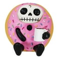 thumbnail image 2 of Furrybones Donatsu Strawberry Sprinkles Donut Milk Skeleton Furry Bones Figurine, 2 of 6