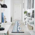 thumbnail image 4 of Yayeee Runner Rug for Bedroom 2'x6' Machine Washable Hallway Non Slip Mat, Winter Village Serenity, 4 of 8