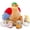 Bird -colourful, variant on MaoGoLan 8Pcs Chicken Stuffed Animals with 3 Babies Chickens, 3 Eggs, 1 Nest House Hen Plush Set Farm Plush Toy