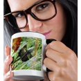 thumbnail image 2 of 3drose, Dragonfly, Fly Away, 15oz Two-tone Black Mug, 2 of 6