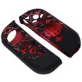thumbnail image 4 of Funda Protectora Piel Con Patrón Silicona para Switch (+) Rojo, 4 of 7