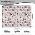 thumbnail image 7 of XYZCANDO Ghost Pink Bow Printed Trunk Mat 29" x 39", All-Weather Durable Cargo Liner with Non-Slip Backing, Easy-Clean Stitched Edge Protector for SUVs, Sedans and Trucks, 7 of 7