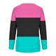 thumbnail image 5 of ICHUANYI Clearance Women's Fashion Printed Loose T-shirt Long Sleeves Blouse Round Neck Casual Tops Sweatshirt Hoodies(Hot Pink, S) ICHUANYI WER2023081511321, 5 of 5