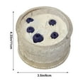 thumbnail image 3 of Clearance!Romantic Blueberry Cake Aromatherapy Candles, Organic Hot Oil Massage Candle for Couples, Home Scented Body Relaxing SPA Candles Luxury Gift Set Pack ,Blueberry Cake 4.3inches, 3 of 7