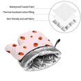 thumbnail image 6 of Naloa Strawberry Oven Mitts and Pot Holders 4 pcs Set, Cooking Baking Grilling Kitchen Oven Glove for Cooking, 6 of 6