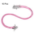 thumbnail image 3 of 10uds Encerado Collar Cordón A Granel, 16 Pulgadas y 1,5mm Diámetro Collar Cadena Cuerda con Cierre para Colgantes, Pulseras, Joyería Fabricación, Rosa, 3 of 6