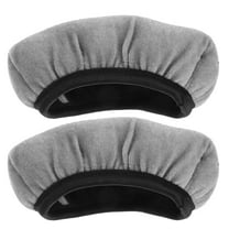 OULII Crutches Padding Soft Velour and Sponge Grey Elastic Anti-Collision 2Pcs