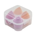 thumbnail image 3 of Candie Couture Cosmetic Sponges in Case 4pk Pink and Orange, 3 of 5