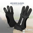 thumbnail image 2 of UDIYO 1Pc Mumian Archery Gloves Breathable Sweat Adsorbed Multi-purpose Handmade Shooting Hunting Three Finger Gloves for Outdoor, 2 of 6