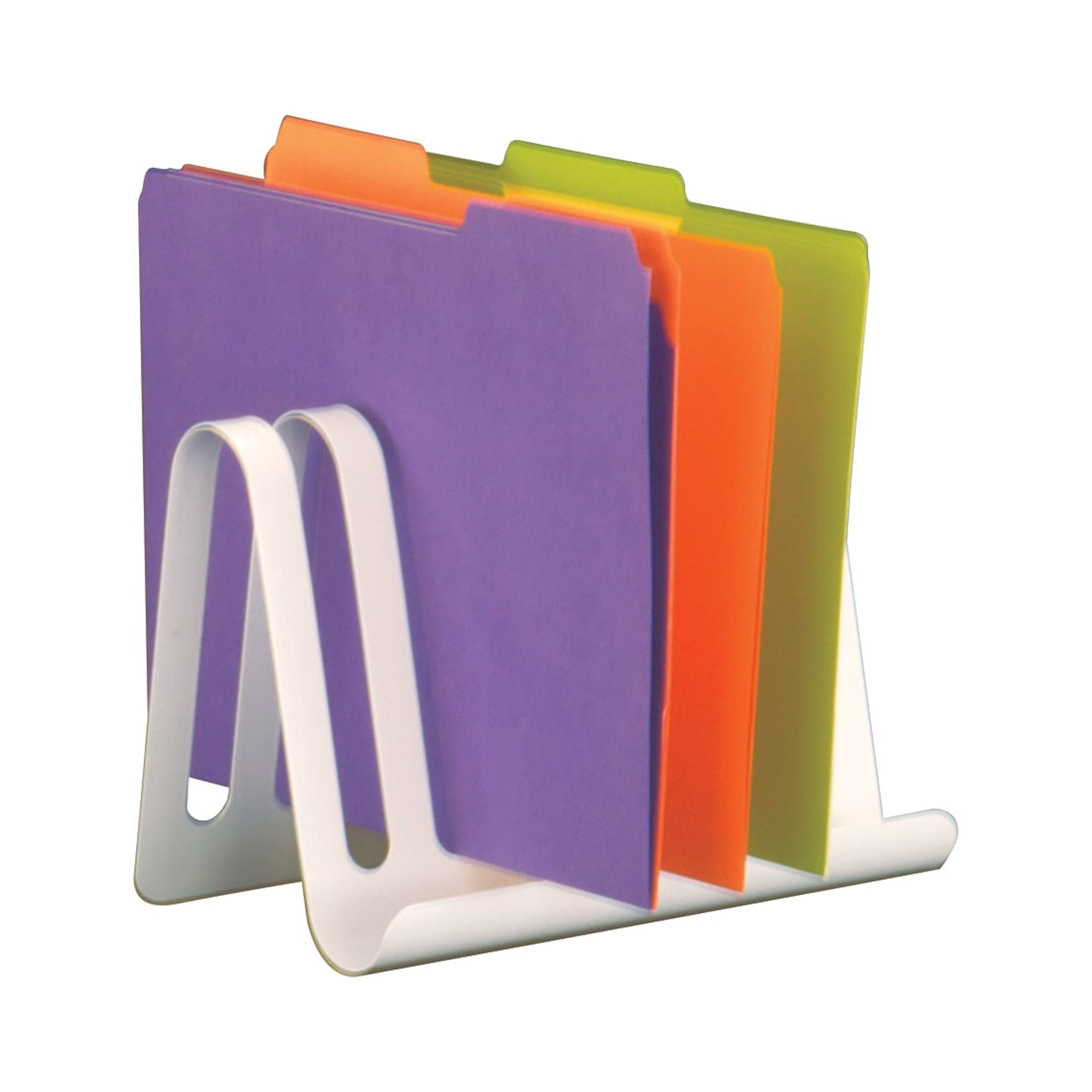 Wave Magnetic A-Frame File Holder, 4 Upright Sections