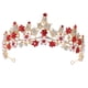 thumbnail image 1 of Diadema con corona de novia, tocado de novia, tiara de diamantes de imitación, tocado, decoración para la cabeza para fiesta de boda, 1 of 5