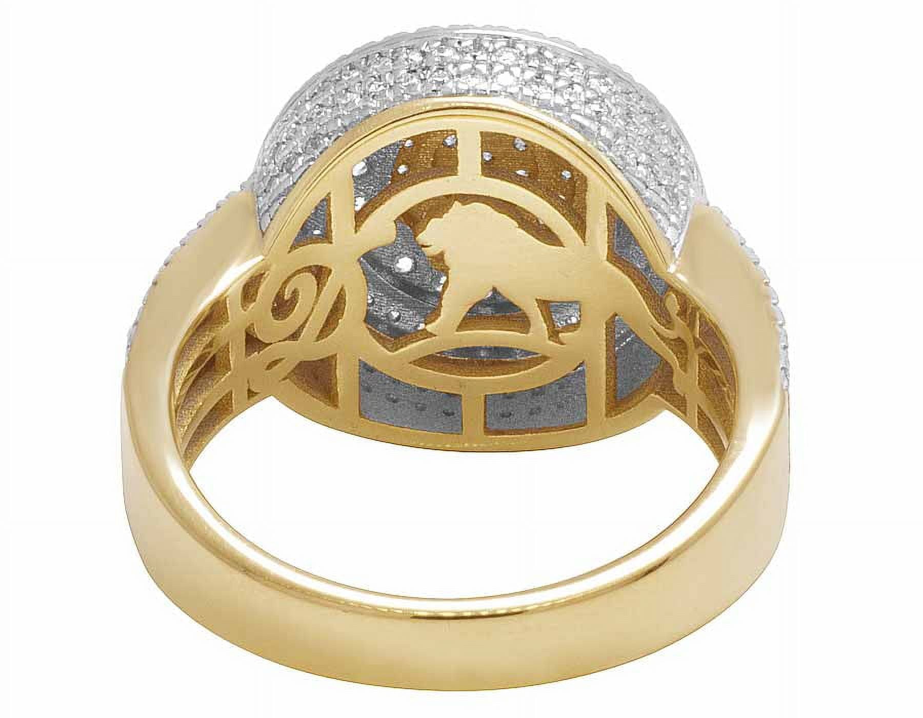 Lucky Horseshoe Signet Ring — EF Collection®