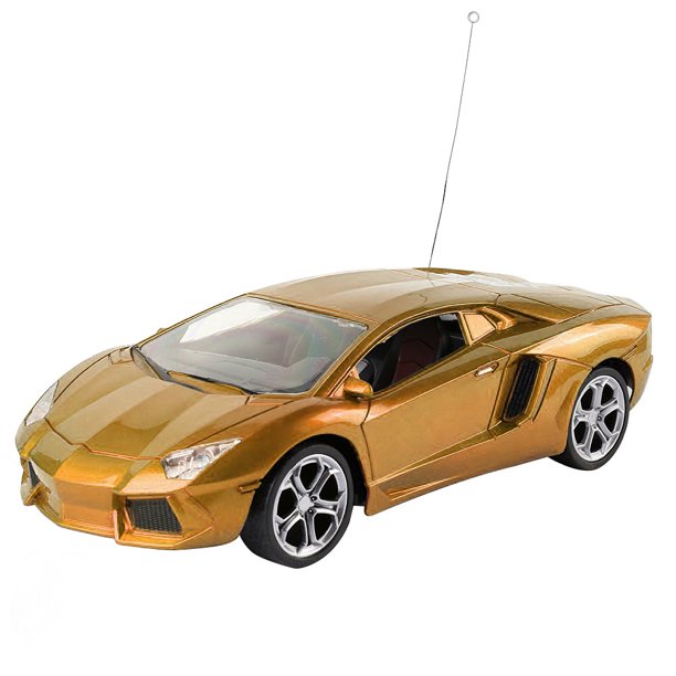 BLUEBLOCK Remote Control Thunder Speed Racecar with Authentic Sounds, Flashing Lights, and