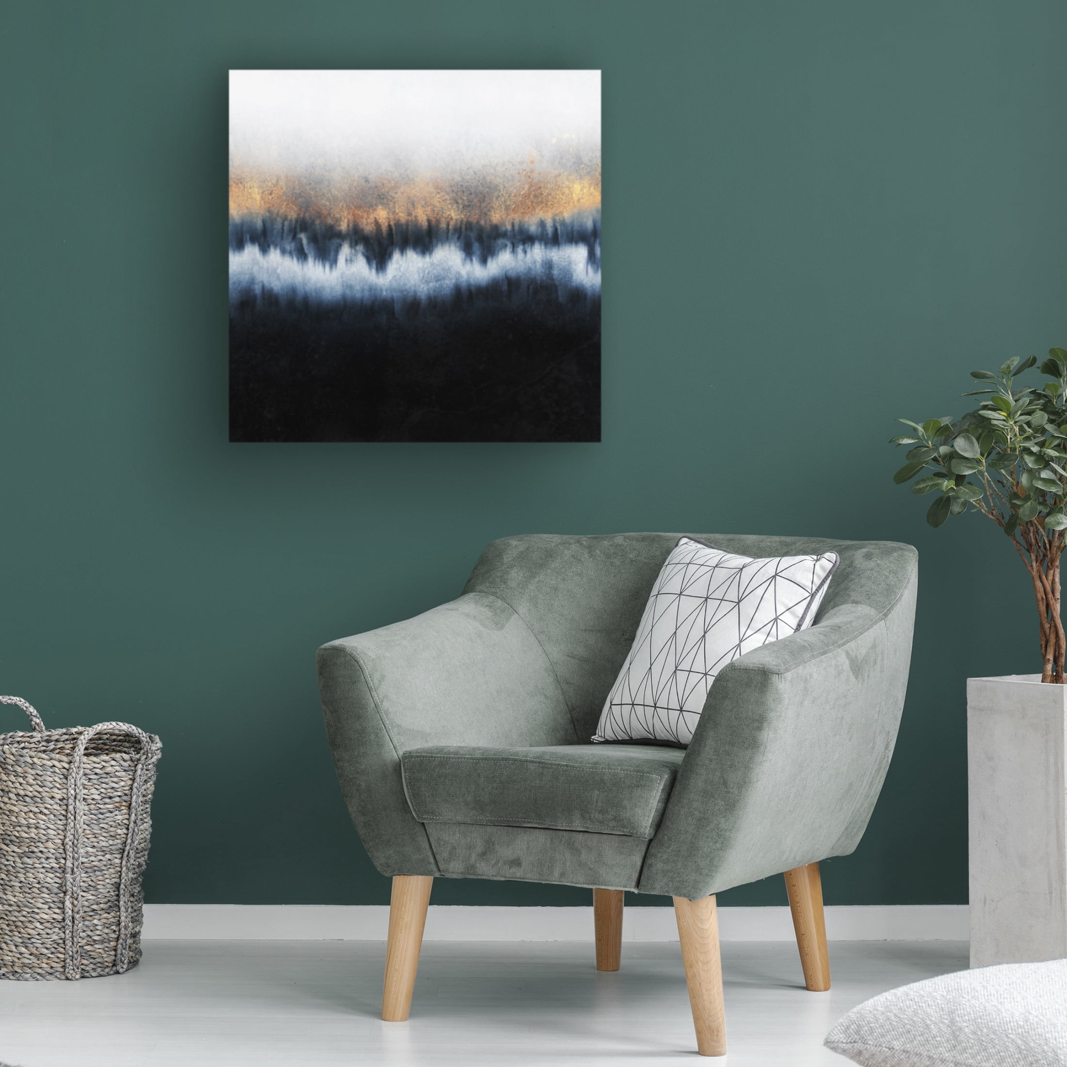 Trademark Fine Art Elisabeth Fredriksson Golden Horizon Canvas Wall Art