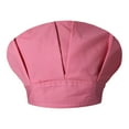 thumbnail image 2 of Milageto Chef Hat Adjustable Multifunctional Sturdy Gifts for Unisex Adults Nurse Cap Pink, 2 of 8