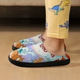 thumbnail image 6 of Tom And Jerry Slippers for Kids, Cute Soft Plush Anti-slip Fluffy Fuzzy House Slippers Warm Soft Plush Non-Slip Indoor Outdoor Slip-on Shoes for Boys Girls, 6 of 8