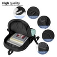 thumbnail image 3 of Disketp Blue Print School Backpack, Lightweight Basic Middle School Bookbags 17 Inch Casual Daypack for Student College, Travel or Outdoor, 3 of 6
