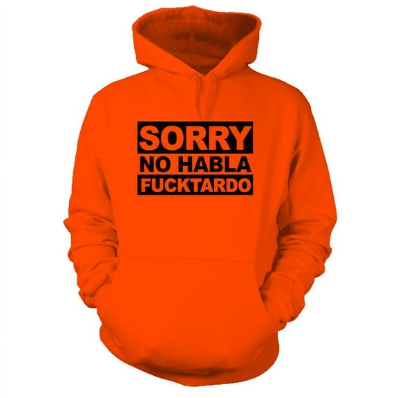 F*cktardo - Safety Orange Hi Vis Hoodie