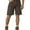 Dark Brown, variant on Wrangler Riggs Workwear Men's Technician Short, Dark Brown