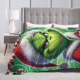 thumbnail image 4 of Cute Anime Cartoon Blanket Flannel Fleece Throw Blankets Super Soft Cozy Warm Plush Bedding For Sofa Living Room Bedroom-40"X30" -Q30, 4 of 5